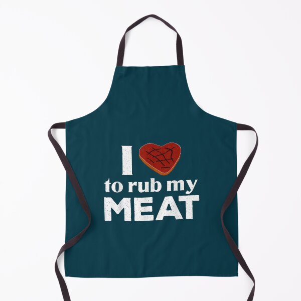 Item preview, Fumeur de barbecue j_aime frotter mon coeur de steak de viande  designed and sold by LebrideAtelie.