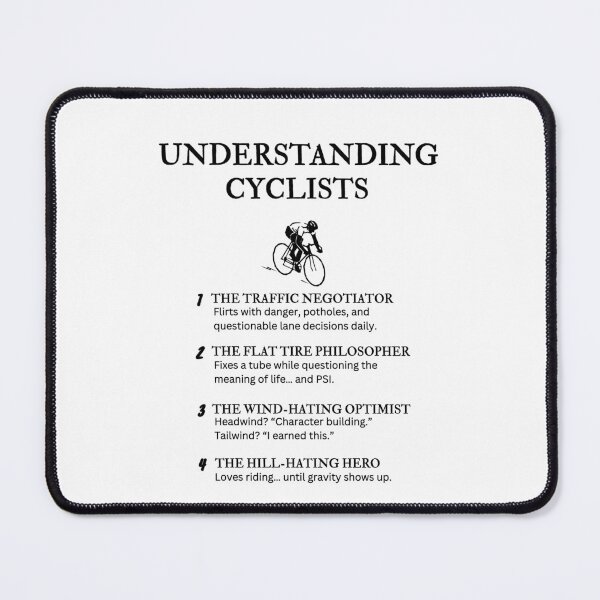 Item preview, Understanding Cyclists – Funny Road Life Humor for Riders designed and sold by PsyFlow35.