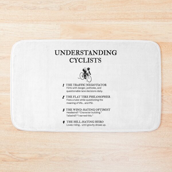 Item preview, Understanding Cyclists – Funny Road Life Humor for Riders designed and sold by PsyFlow35.