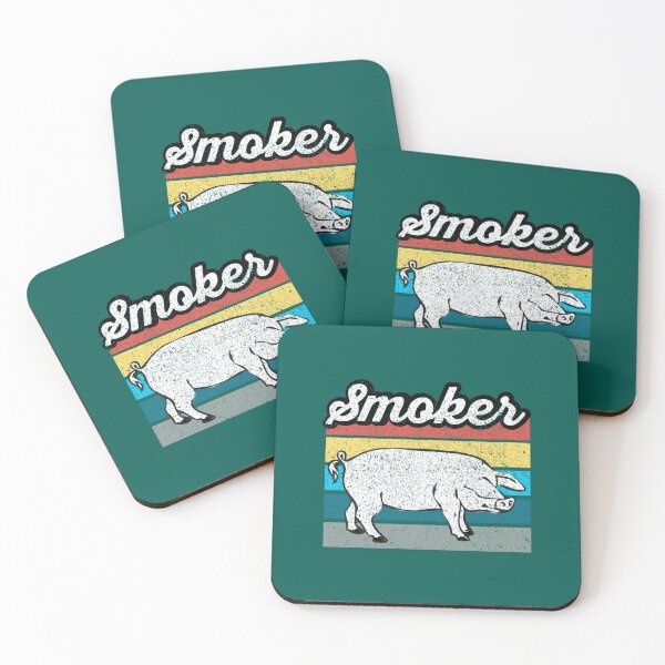 Item preview, Fumeur de porc ~ BBQ Grill Humour  designed and sold by LebrideAtelie.