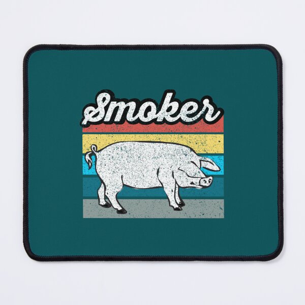 Item preview, Fumeur de porc ~ BBQ Grill Humour  designed and sold by LebrideAtelie.