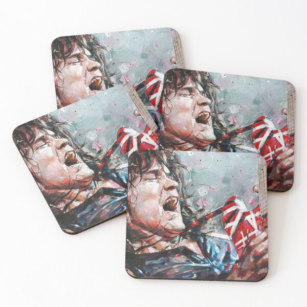 Item preview, Eddie van Halen painting designed and sold by GalleryKauffeld.