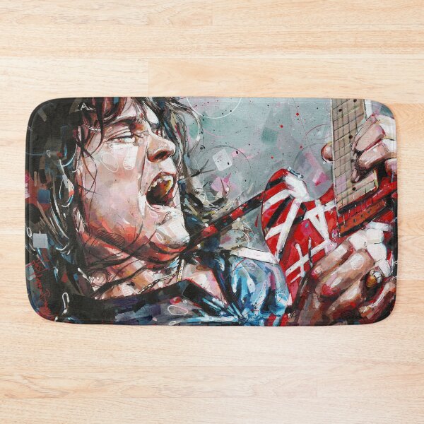 Item preview, Eddie van Halen painting designed and sold by GalleryKauffeld.