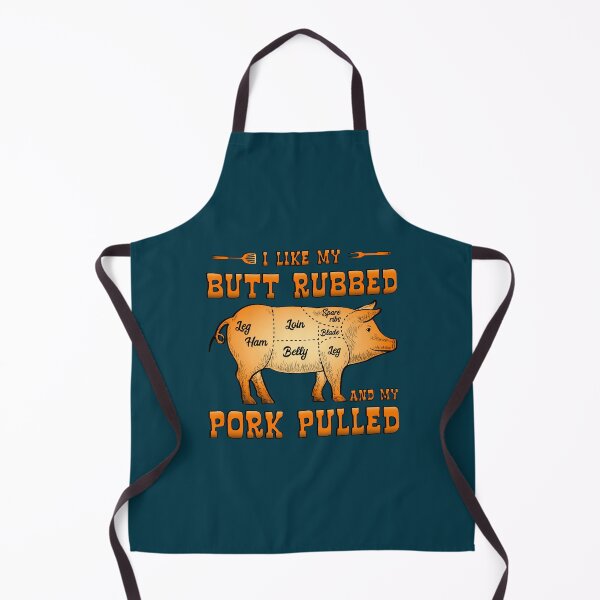 Item preview, Grill BBQ I LIKE Mon bout frotté et mon porc tiré designed and sold by LebrideAtelie.