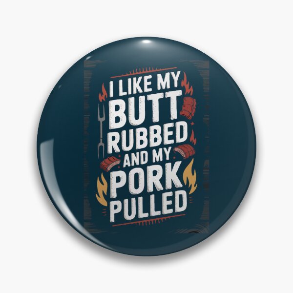 Item preview, Grillades au barbecue, mes fesses frottées et mon porc effiloché  designed and sold by LebrideAtelie.