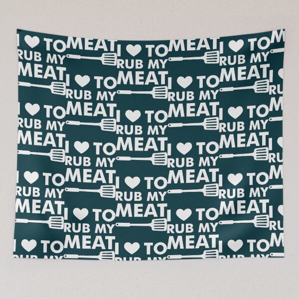 Item preview, I LOVE to Rub my Meat  designed and sold by LebrideAtelie.