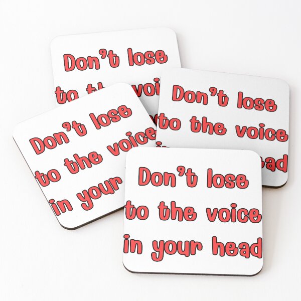 Item preview, Copy of Don’t lose to the voice in your head designed and sold by cupyanz.