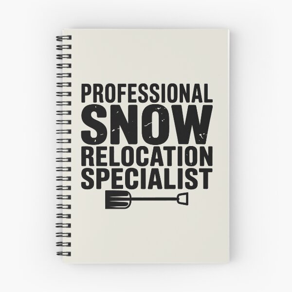 Item preview, Professional Snow Relocation Specialist Funny Winter Shovel Design designed and sold by SplashTastic.