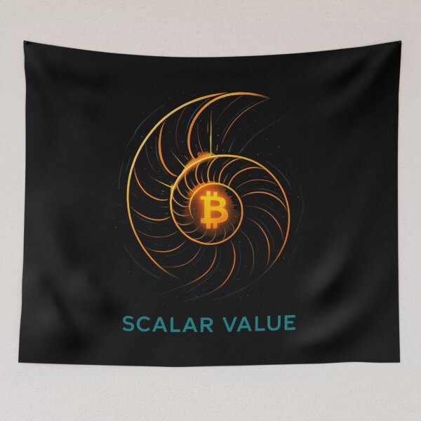 Item preview, Futuristic Bitcoin Energy Spiral designed and sold by Jackflash2023.