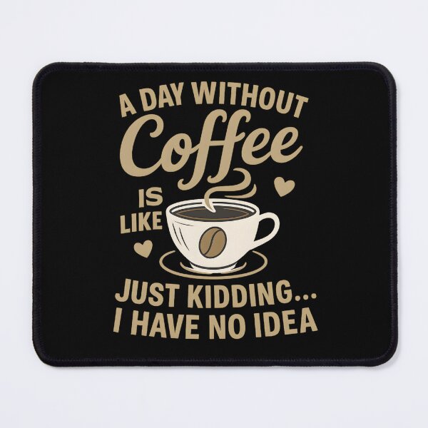 Item preview, A Day Without Coffee Is Like Just Kidding I Have No Idea designed and sold by hemagamo.