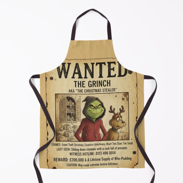 Item preview, WANTED: The Grinch designed and sold by AlphaPrint2410.