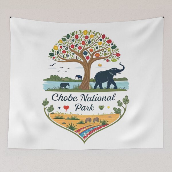 Item preview, CHOBE NATIONAL PARK designed and sold by likbatonboot.