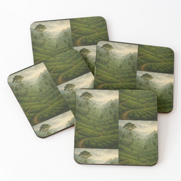 Item preview, Sri Lankan Tea Plantation – Tropical Hills Art designed and sold by Ceylon Luxe Collections.