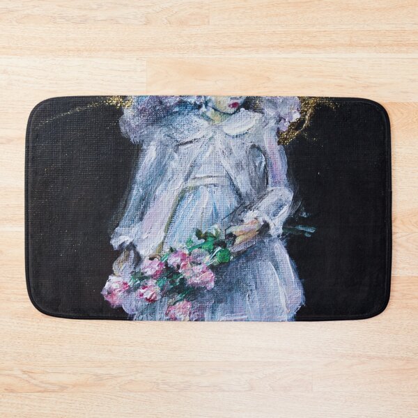 Item preview, Golden Bloom Girl – Symbolic Art by B. Sánchez designed and sold by TouchByPearl.