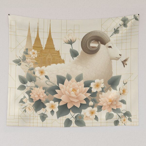 Item preview, Threads of Sheep in Thai Traditional Arts   designed and sold by Vanich-Panich.