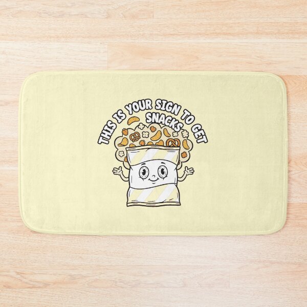 Item preview, This Is Your Sign To Get Snacks Cute Food Pun Graphic designed and sold by Bratak.