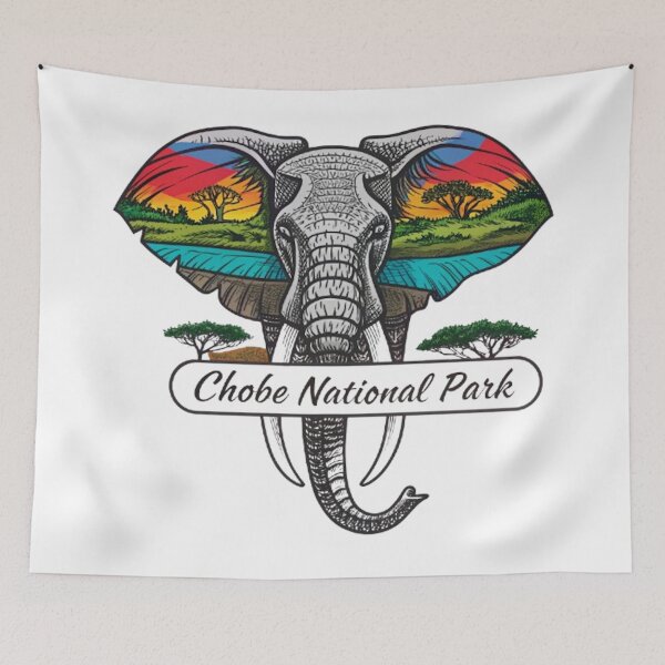 Item preview, CHOBE NATIONAL PARK designed and sold by likbatonboot.