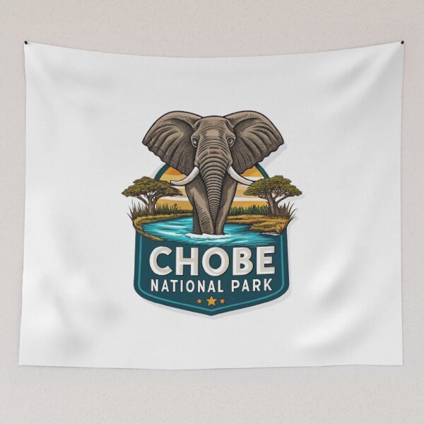 Item preview, CHOBE NATIONAL PARK designed and sold by likbatonboot.