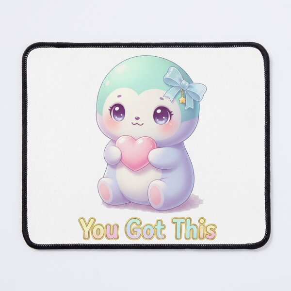 Item preview, Kawaii Cute Mascot Motivation – ‘You Got This’ Premium Minimalist Design designed and sold by JonathanP514.