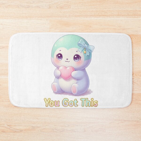 Item preview, Kawaii Cute Mascot Motivation – ‘You Got This’ Premium Minimalist Design designed and sold by JonathanP514.