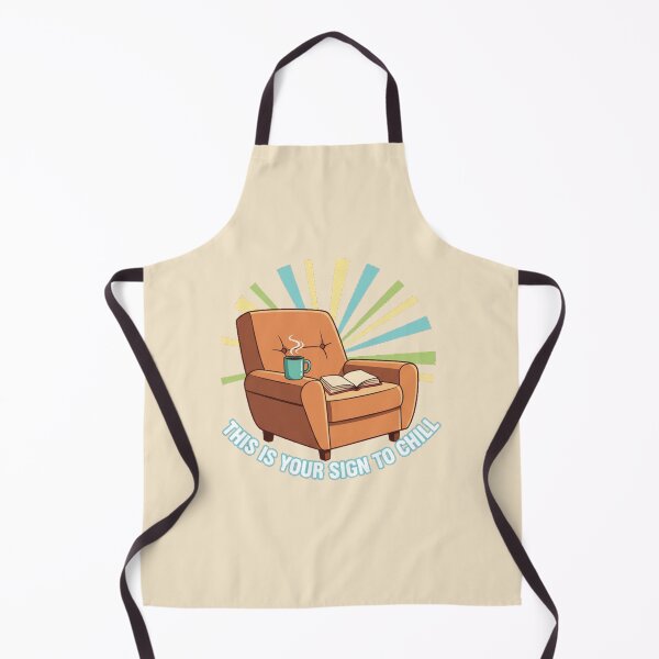 Item preview, This Is Your Sign To Chill Retro Vintage Relax Reminder designed and sold by Bratak.