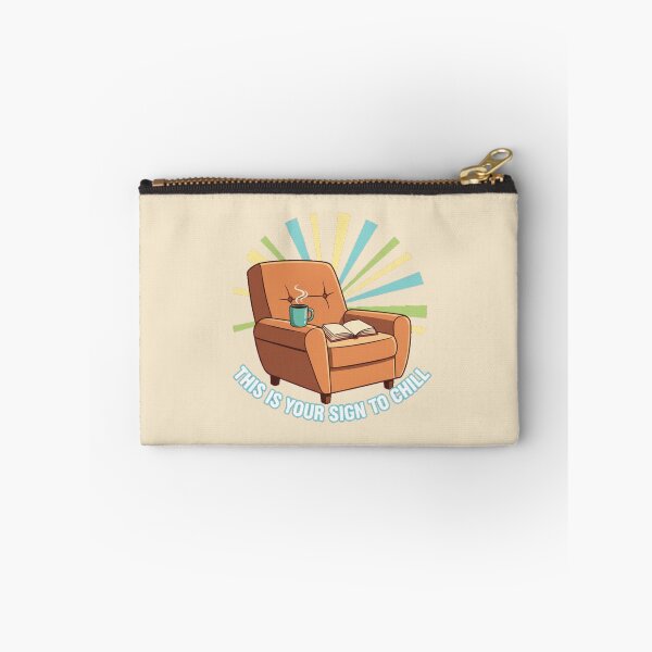 Item preview, This Is Your Sign To Chill Retro Vintage Relax Reminder designed and sold by Bratak.