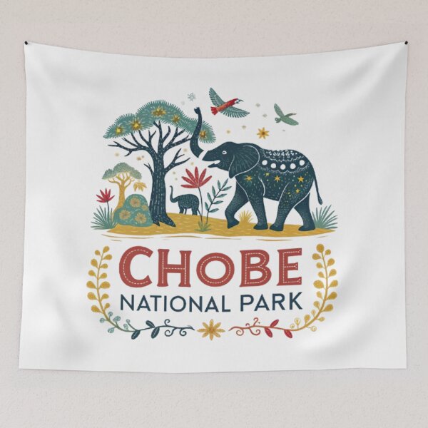 Item preview, CHOBE NATIONAL PARK designed and sold by likbatonboot.