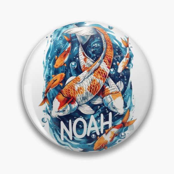 Item preview, Noah – Pisces Zodiac Sign designed and sold by AlexLineArt.