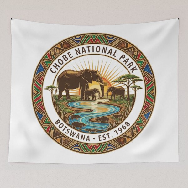 Item preview, CHOBE NATIONAL PARK designed and sold by likbatonboot.