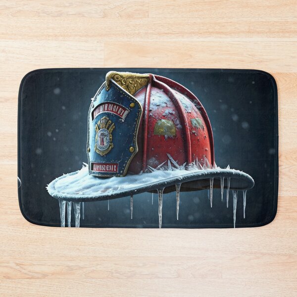 Item preview, Frozen Courage: Firefighter Helmet Sculpted in Ice designed and sold by PawPrintedArt.