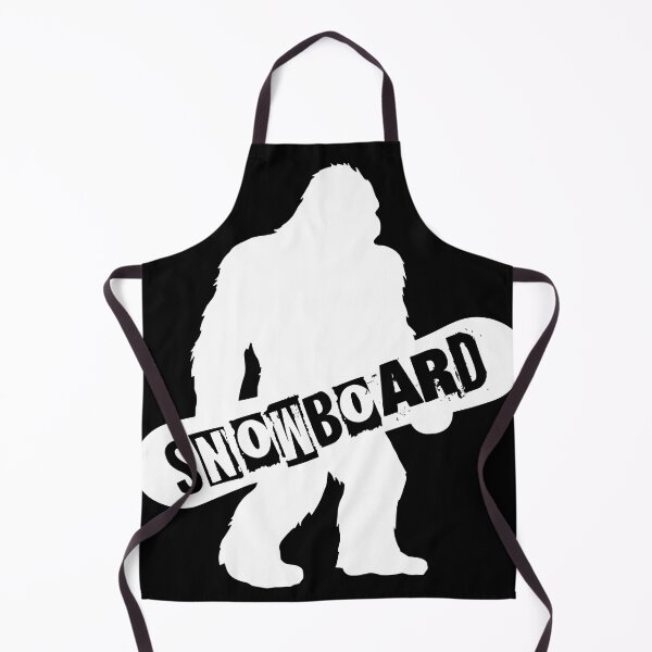 Item preview, Snowboard Yeti on his way to the mountains. Snowboard, Let's Ride! designed and sold by Nana-and-Mo.