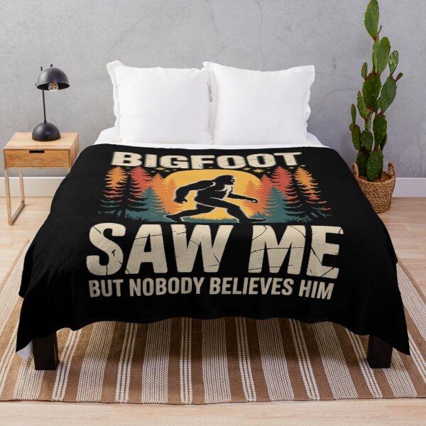 Item preview, Bigfoot Saw Me But Nobody Believes Him  Sasquatch 5 designed and sold by BeetleMalon.