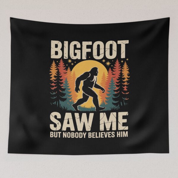 Item preview, Bigfoot Saw Me But Nobody Believes Him  Sasquatch 5 designed and sold by BeetleMalon.