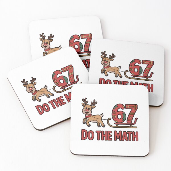 Item preview, Do the Math 67 - Funny Meme Christmas designed and sold by GRABAPSHOP.