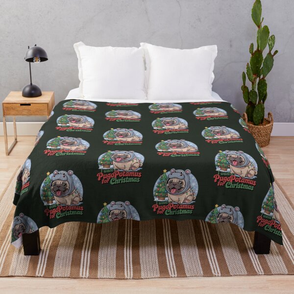 Item preview, Pug Christmas Funny designed and sold by tamdevo1.