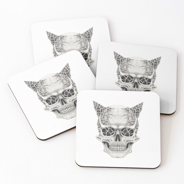 Item preview, Demon skull surreal art. designed and sold by Jiwsurreal.