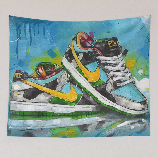Item preview, Nike SB Chunky Dunky sneaker art designed and sold by GalleryKauffeld.