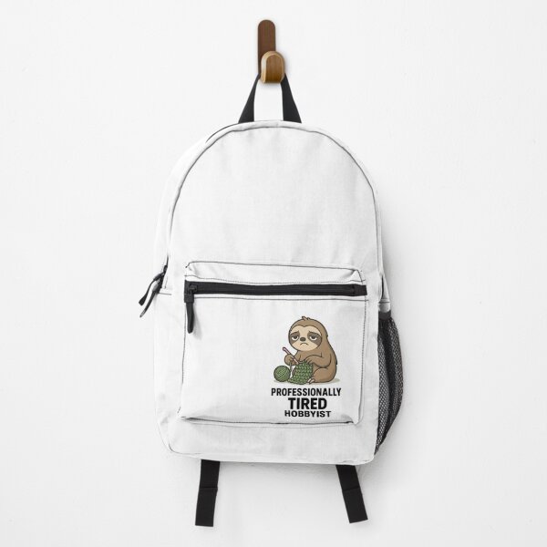 Item preview, Professionally Tired Hobbyist Sloth Knitting Funny Design Gifts designed and sold by EM&Maker.