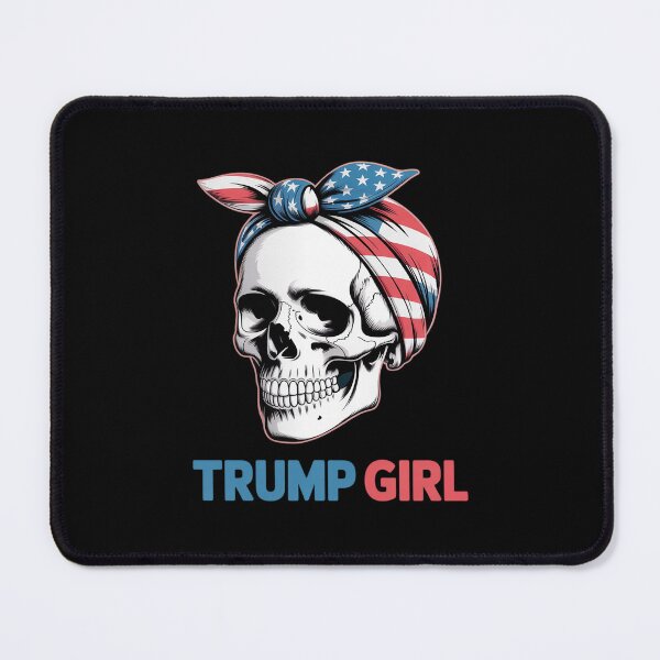 Item preview, Yes I'm A Trump Girl, I'm Still A Trump Girl Messy Bun1  designed and sold by RuthGAArt.
