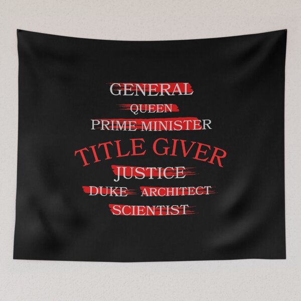 Item preview, Title Giver - ROK (RED) designed and sold by UNSC4THED.