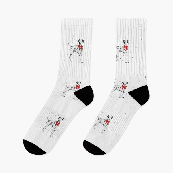 Item preview, Dalmatian with a Red Bow – Cute Illustration designed and sold by iamKRUK.
