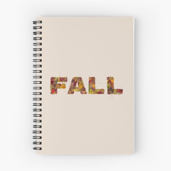 Item preview, Fall Word Typography In Autumn Leaves (horizontal) designed and sold by TheSassyNoble.