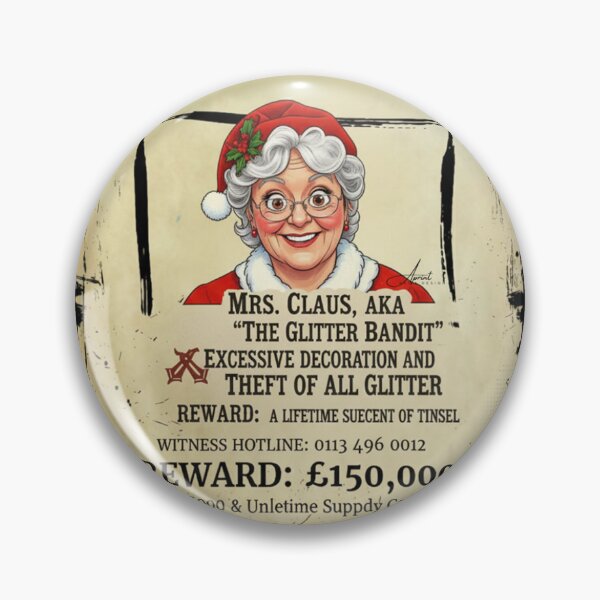 Item preview, WANTED: Mrs Claus designed and sold by AlphaPrint2410.