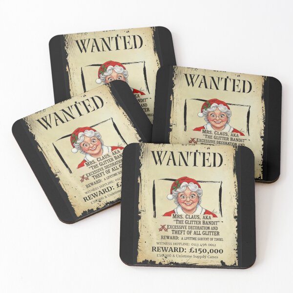 Item preview, WANTED: Mrs Claus designed and sold by AlphaPrint2410.