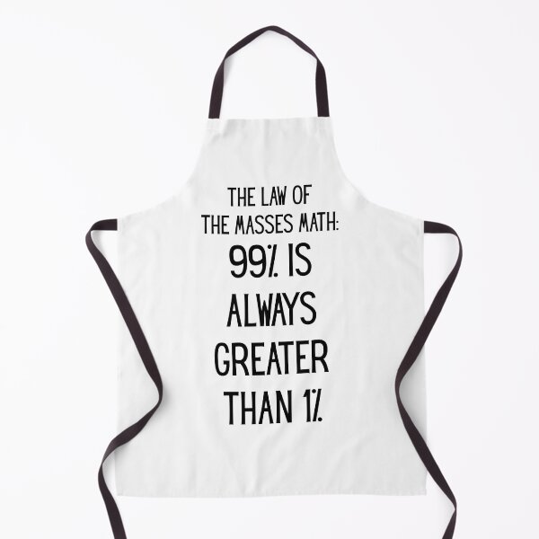 Item preview, The Law Of The Masses Math designed and sold by threadsjam.