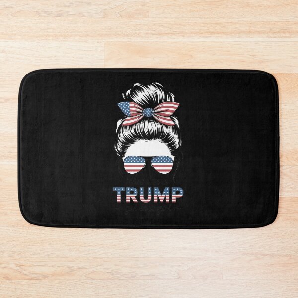 Item preview, Yes Im Trump Girl Get Over It Support Trump Girl Messy Hair  designed and sold by RuthGAArt.