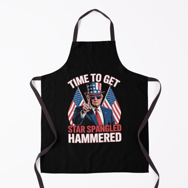 Item preview, 4th Of July Star Spangled Hammered Patriotic Men Women designed and sold by RuthGAArt.
