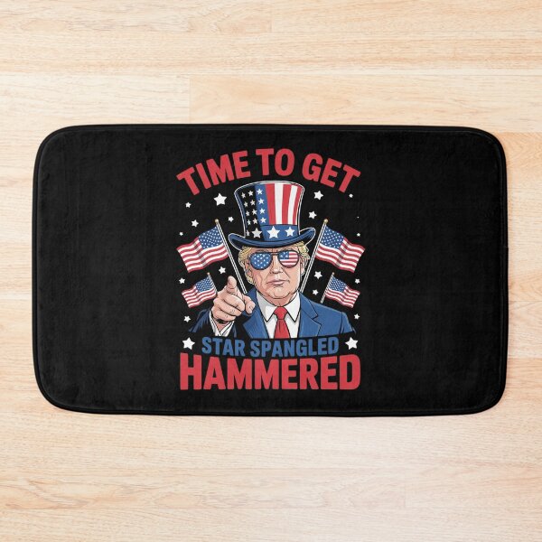 Item preview, 4th Of July Time To Get Star Spangled Hammered Men Women  designed and sold by RuthGAArt.