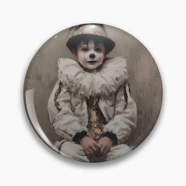 Item preview, Young Clown in Vintage Costume designed and sold by lautir.