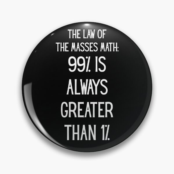 Item preview, The Law Of The Masses Math designed and sold by threadsjam.